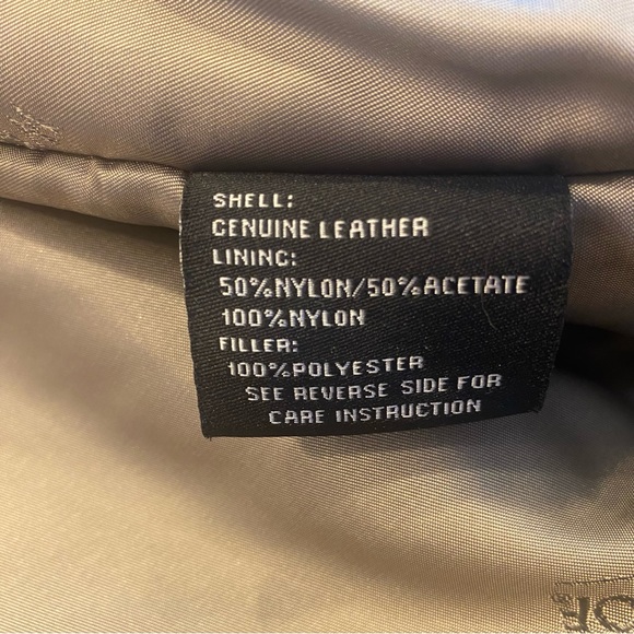 Vintage Men’s “Weatherproof” Leather Bomber Jacket - Picture 11 of 14